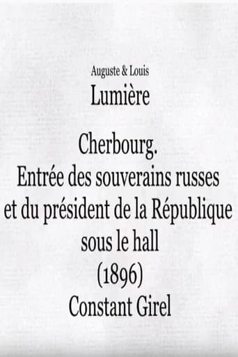 Poster for Cherbourg: Entrée des souverains russes et du président de la République sous le hall