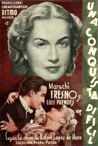 Poster for Una conquista difícil