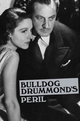 Poster for Bulldog Drummond's Peril