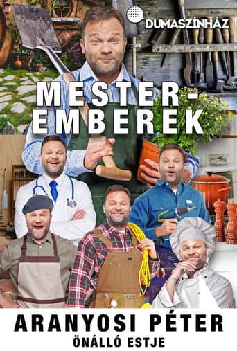 Poster for Mesteremberek - Aranyosi Péter önálló estje