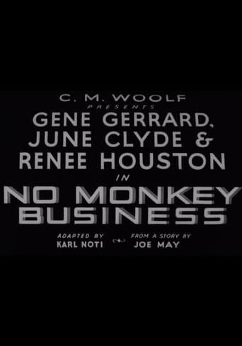Poster for No Monkey Business