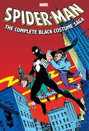 Poster for Symbiote Spider-Man: The Saga of the Black Costume