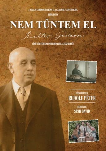 Poster for Nem tűntem el - Richter Gedeon története