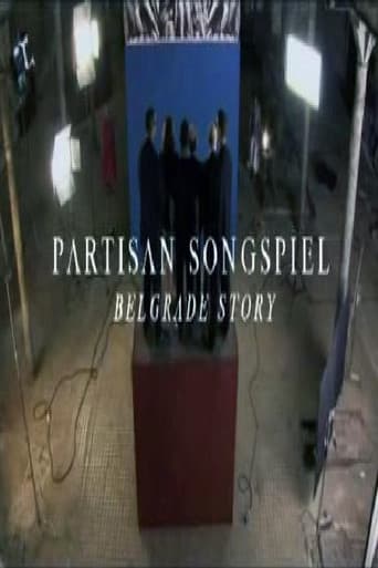 Poster for Partisan Songspiel. Belgrade Story