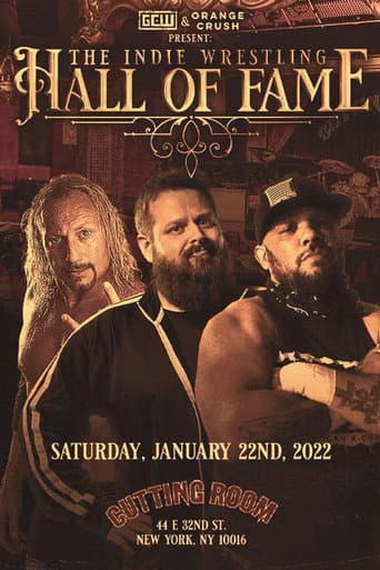 Poster for GCW The Indie Wrestling Hall of Fame