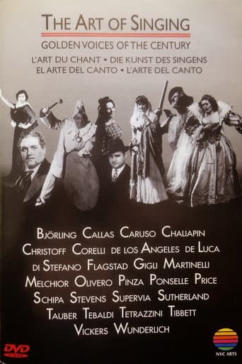 Poster for The Art of Singing: Golden Voices of the Century