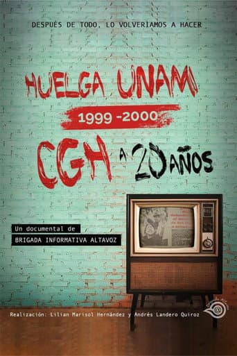 Poster for Huelga UNAM 1999 - 2000: CGH a 20 Años
