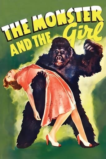 Poster for The Monster and the Girl