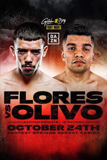 Poster for Manuel Flores vs. Victor Emmanuel Olivo