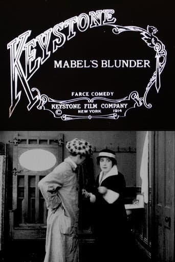 Poster for Mabel's Blunder