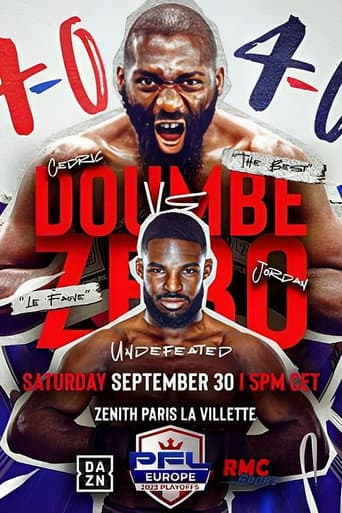 Poster for PFL 2023 Europe #3: Playofḟs - Doumbé vs. Zébo