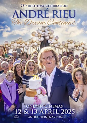 Poster for André Rieu's 75th Birthday Celebration - The Dream Continues