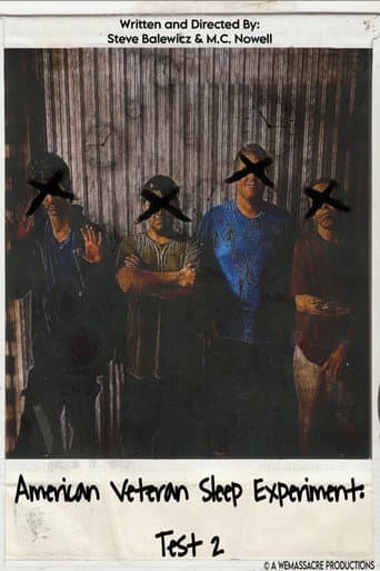 Poster for The American Veteran Sleep Experiment: Test 2