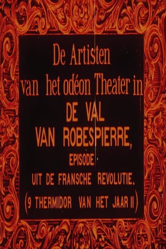 Poster for The End of Robespierre