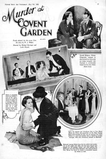 Poster for Murder at Covent Garden