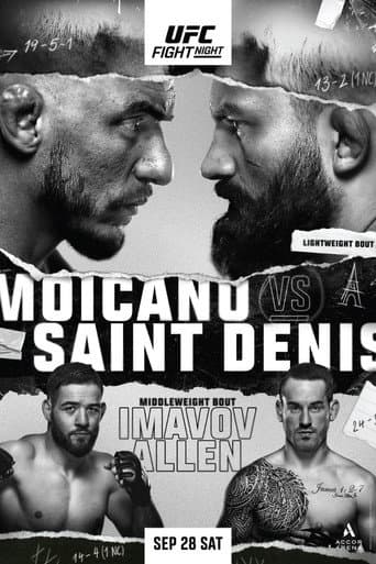 Poster for UFC Fight Night 243: Moicano vs. Saint Denis