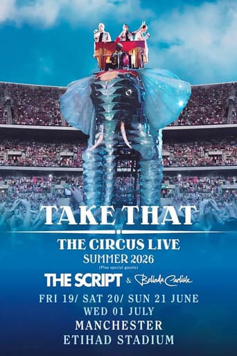 Poster for Take That - The Circus Live - Manchester 2026