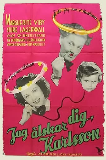Poster for I Love You Karlsson