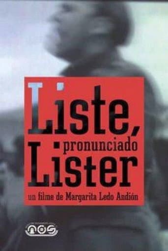 Poster for Liste, pronunciado Líster