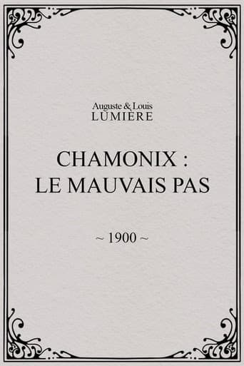 Poster for Chamonix: Le mauvais pas