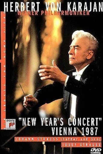 Poster for Herbert Von Karajan - New Year's Concert Vienna 1987
