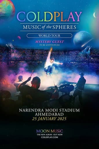 Poster for Coldplay - Live In Ahmedabad