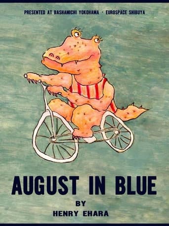 Poster for August in Blue