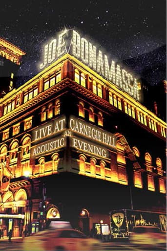 Poster for Joe Bonamassa - Live at Carnegie Hall - An Acoustic Evening