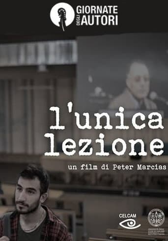 Poster for L'unica lezione