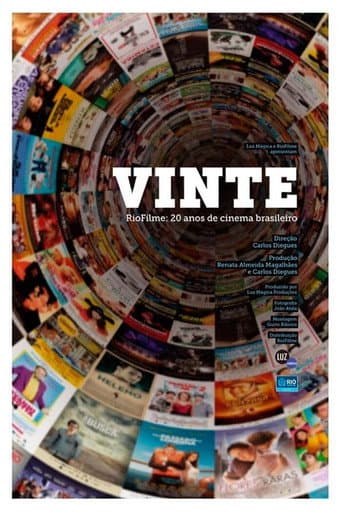 Poster for VINTE - RioFilme, 20 anos de cinema brasileiro