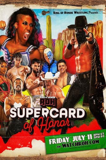 Poster for ROH Supercard of Honor 2025