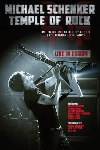 Poster for Michael Schenker: Temple Of Rock - Live in Europe