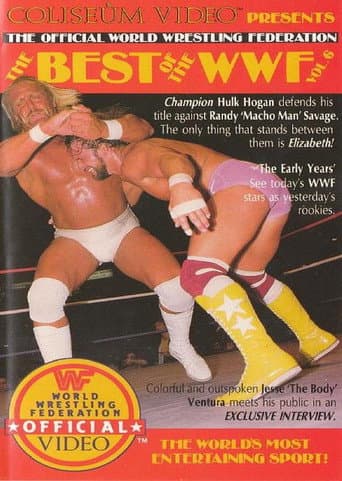 Poster for The Best of the WWF: volume 6