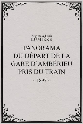 Poster for Panorama du départ de la gare d’Ambérieu pris du train (temps de neige)