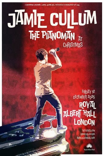 Poster for Jamie Cullum: The Pianoman at Christmas