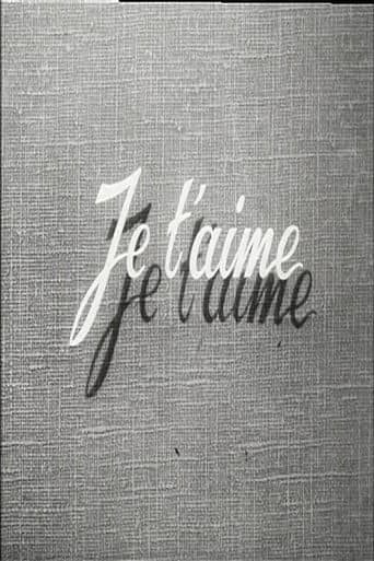 Poster for Je t'aime