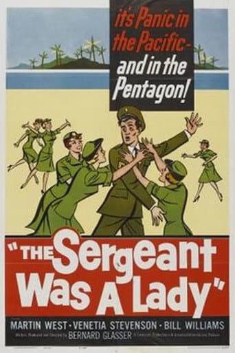 Poster for The Sergeant Was a Lady