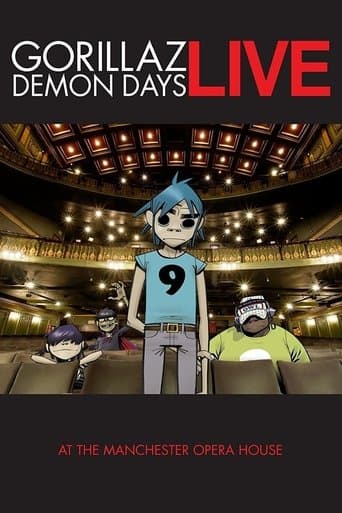 Poster for Gorillaz: Demon Days Live at the Manchester Opera House