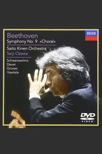 Poster for Beethoven: Symphony No. 9 'Choral' - Seiji Ozawa