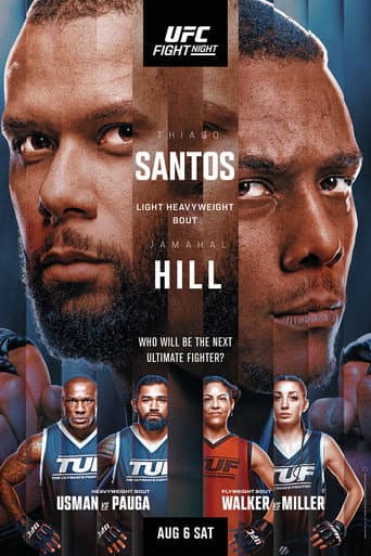 Poster for UFC on ESPN 40: Santos vs. Hill