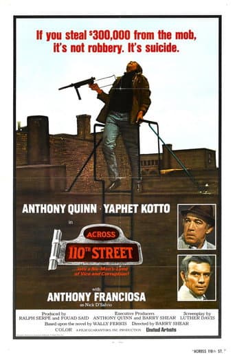 Poster for Across 110th Street