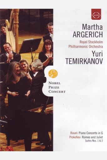 Poster for Nobel Prize Concert: Martha Argerich; Royal Stockholm Philharmonic Orchestra; Yuri Temirkanov - Ravel, Prokofiev, Chopin, Shostakovich