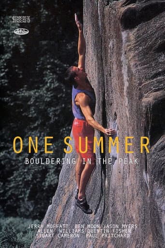 Poster for One Summer: Bouldering in the Peak