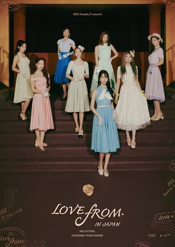 Poster for fromis_9 concert ＜LOVE FROM.＞ IN JAPAN