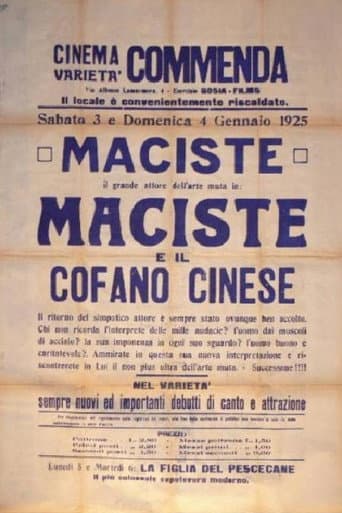 Poster for Maciste und die chinesische Truhe