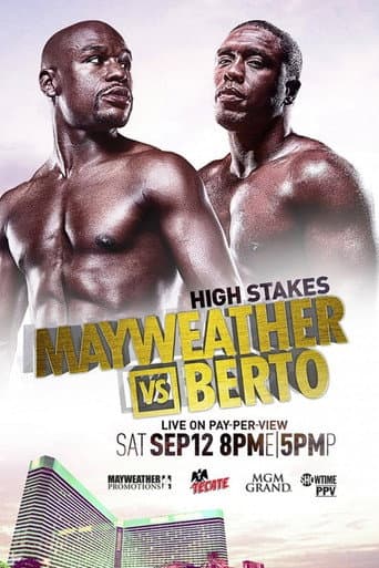 Poster for Mayweather vs. Berto