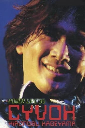 Poster for HIRONOBU KAGEYAMA POWER LIVE'95 CYVOX