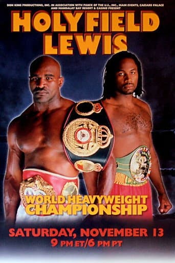 Poster for Evander Holyfield vs. Lennox Lewis II
