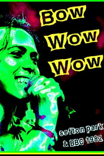 Poster for Bow Wow Wow: Live Sefton Park 07/09/82