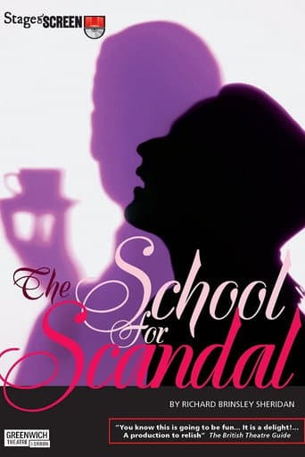 Poster for The School for Scandal